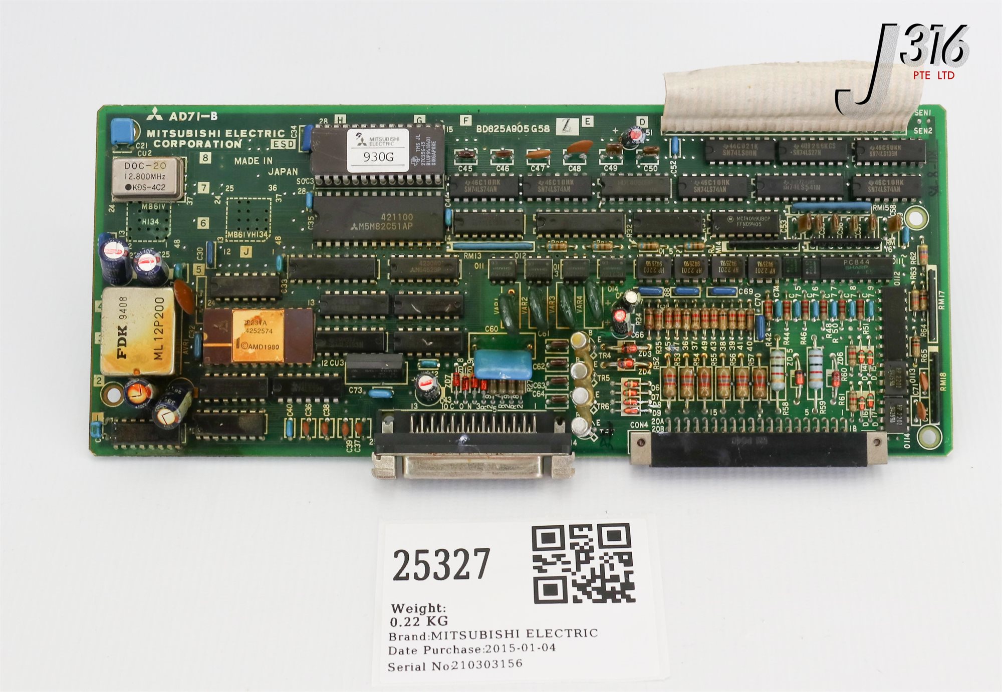 25327 MITSUBISHI ELECTRIC PCB, AD71-B DB625A905G58 | eBay